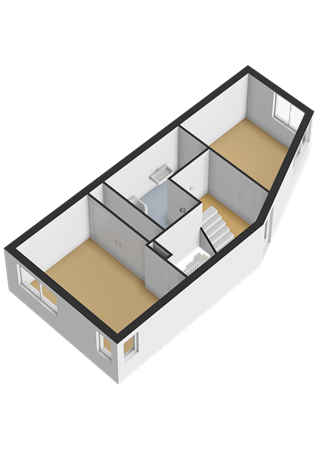 Floorplan - Voorsteven 20, 3751 WK Bunschoten-Spakenburg